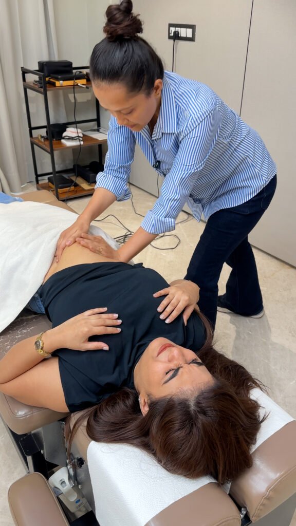 Navel Displacement