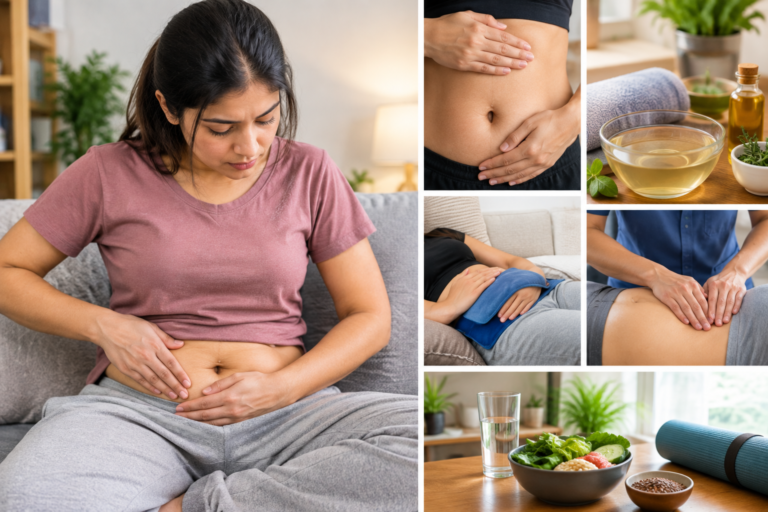 Navel Displacement Treatment at Home